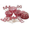 CHRISTMAS PARTY 48 CUPCAKE CASES ~ TOPPERS KIT. PI551800