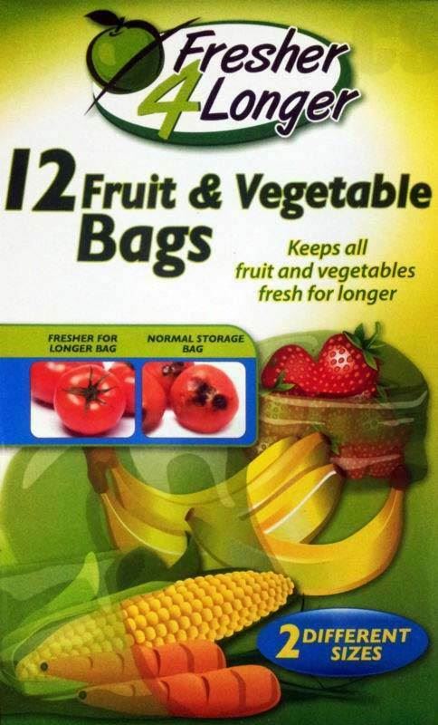 Fresh Veggie Storage Bags - SEALAPACK 12 Pack SAP1042A