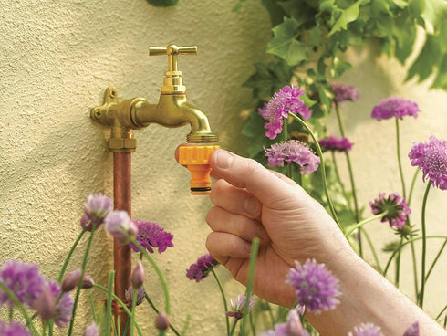 Hozelock Tap Connector 21mm - Secure & Easy-to-Use 21750000