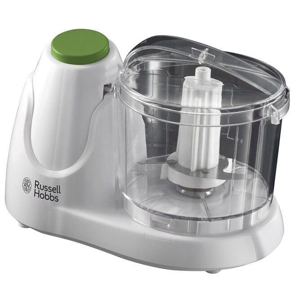 RUSSELL HOBBS ELECTRIC MINI CHOPPER 75W WHITE / CLEAR 22220. RU-22220