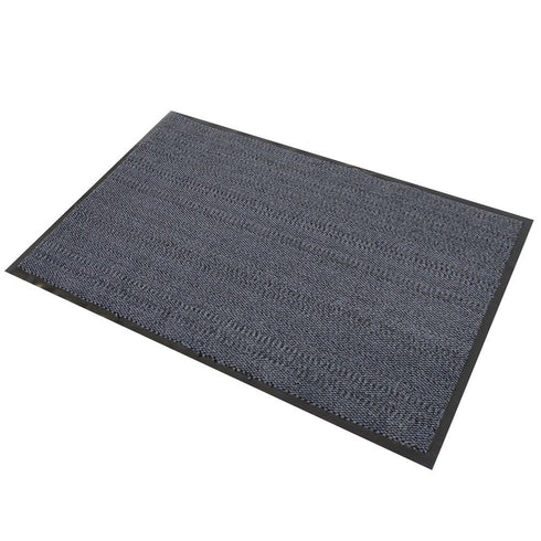 Non Slip Entrance Mat - JVL Commodore Blue 90x60cm 01-601