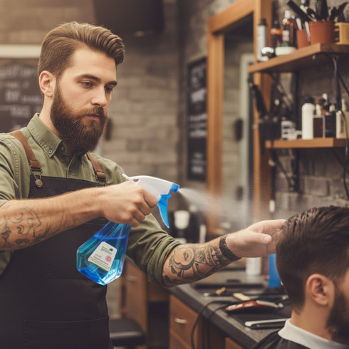 GREEN BLADE ASSORTED COLOUR HAND SPRAY BOTTLE 350ML. BB-SN102