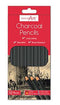 Charcoal Drawing Pencils - 12 CHARCOL PENCIL Set 5148