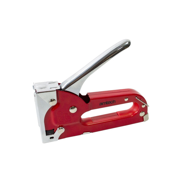 Staple Gun Tacker with 500 Staples - AMTECH B3770