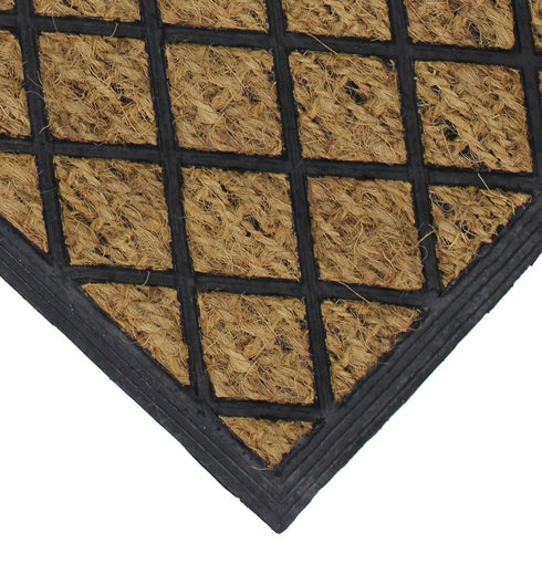 Door Scraper Mat - JVL Woven Tuffscrape 45cm x 75cm 02-133