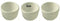 SET OF 3 CERAMIC BOWLS RAMEKINS 5CM. 10A20053