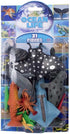Ocean Life Toy Set - Explore 21 Sea Animals with HTI 1374220