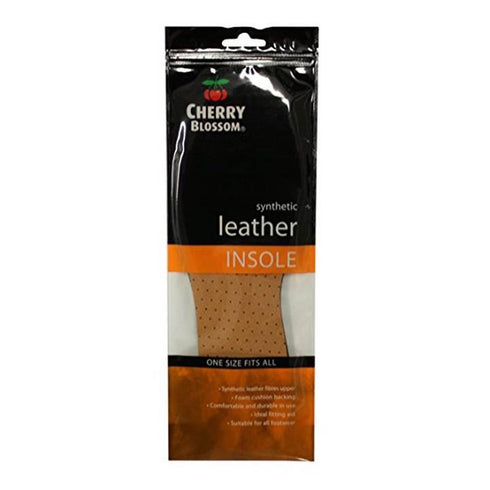 CHERRY BLOSSOM LEATHER INSOLEFREESIZE. CBINSLEA01