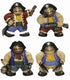 Pirate Magnet Set - 4 Assorted Designs for Fridge Decor | TY7245