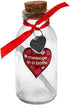 LOVE MESSAGE IN A BOTTLE WITH LOVE MESSAGE PAPPER. PI737042