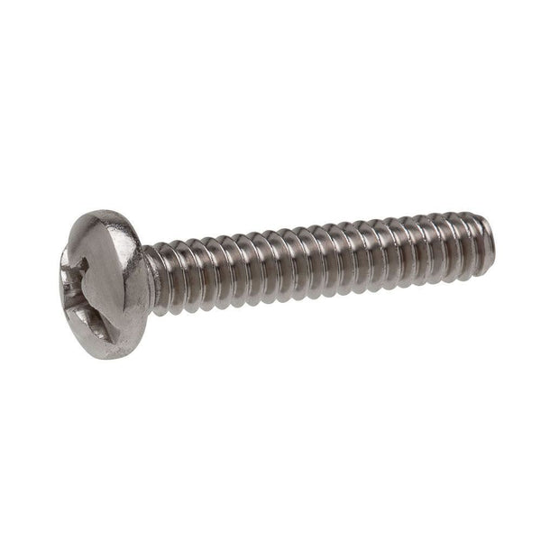 M4 Machine Screws & Nuts Slotted Panhead BZP 40mm - STAR PACK