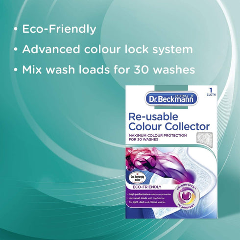 Colour Collector Cloth - DR BECKMANN Reusable for 30 Washes