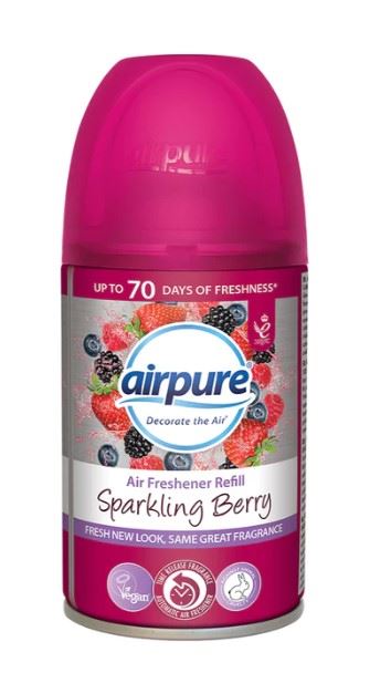 Sparkling Berry Air Freshener - AIRPURE Automatic Refill 250ml