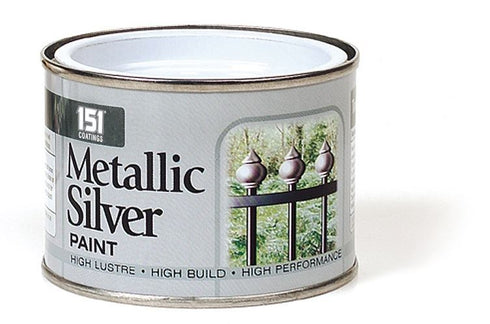 Metallic Silver Paint - 151 Varnish Coating Tin 180ml DY019A