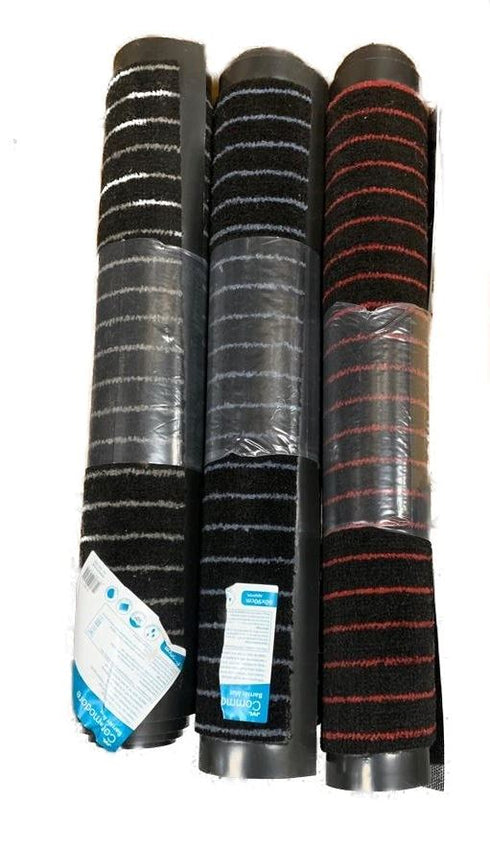 Non Slip Entrance Mat - JVL Commodore Blue 90x60cm 01-601