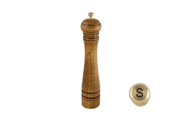 Wooden Salt Grinder - APOLLO WOODEN SALT MILL 27CM AP4177