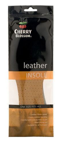 CHERRY BLOSSOM LEATHER INSOLEFREESIZE. CBINSLEA01