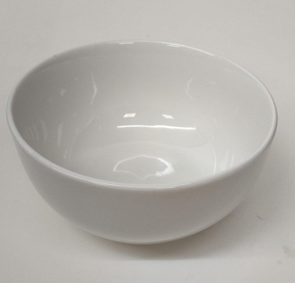 CARNABY ISLINGTON ROUND WHITE PORCELAIN CEREAL BOWL 5.5" / 14CM. CRM1483GE
