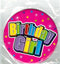 GIRLS HAPPY BIRTHDAY GIANT BADGE. JL1918