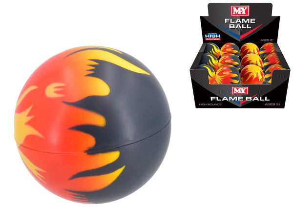 Flame Bounce Ball - High Bounce Sports Ball 7cm TY1140