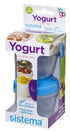SISTEMA YOGURT TO GO ROUND CONTAINERS / POTS 150ML 2/PK. 21466