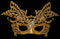 MASQUERADE MASK ROSE GOLD. DP54818