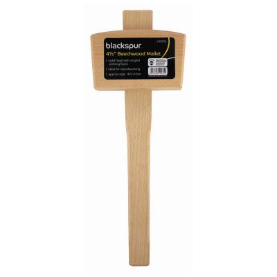Beechwood Mallet 4.5 Inch - BLACKSPUR HM216 for Woodworking