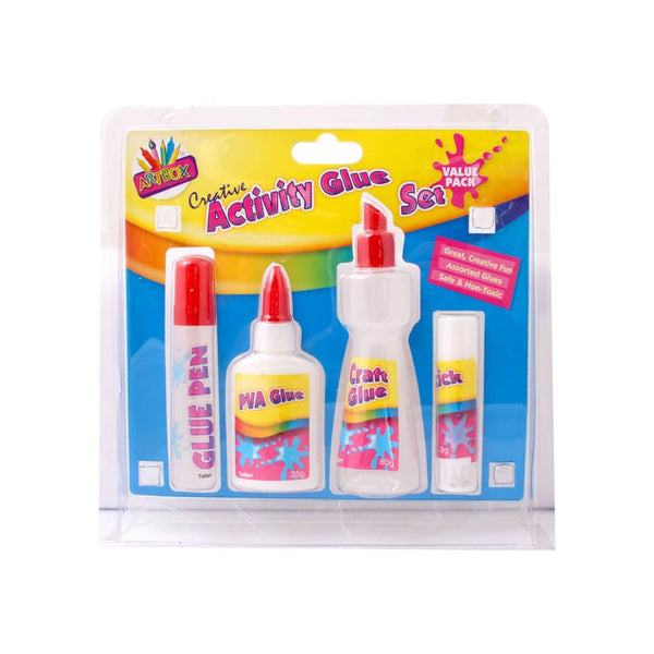 Kids Glue Set - Creative Activity 4 Piece TA6004