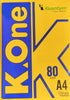 K ONE A4 COPIER PAPER 500 SHEET 80 GSM. KD29245