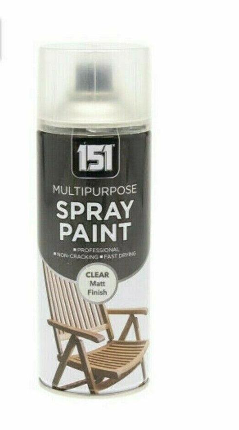 Matt Varnish Spray - 151 Clear Finish 400ml TAR057