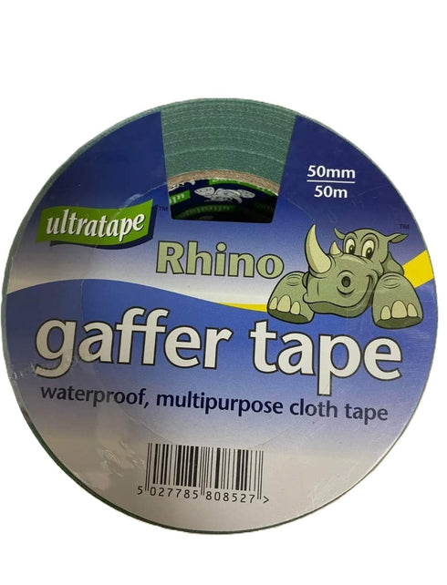 ULTRATAPE 50MM X 50M GREEN CLOTH TAPE. RH0043-50-GREEN