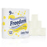 FREEDOM 3 PLY TOILET ROLLS LEMON PACK OF 5 X 9 ROLLS. F0905T3NLEN01 FRT39LE