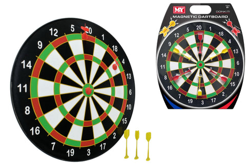 Magnetic Dart Board Set - DOINK IT 16" Fun for All Ages