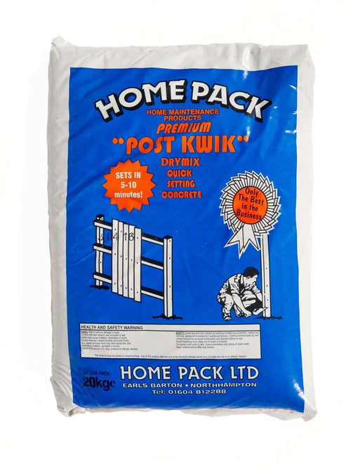 HOMEPACK PREMIUM POST KWIK DRYMIX QUICK SETTING CONCRETE 20KG. HP165