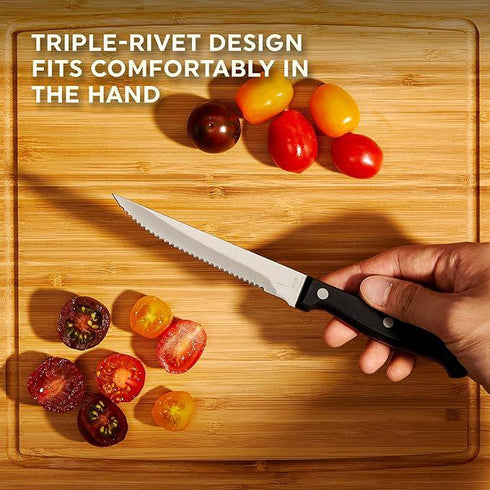FUSION STAINLESS STEEL STEAK KNIVES 6/PK. DGI7345