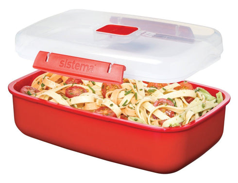 SISTEMA MICROWAVE RECTANGULAR CONTAINER 1.25LITRE. SIS1114