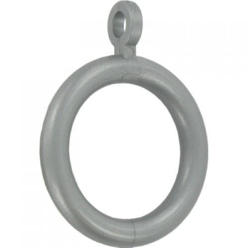 Silver Curtain Rings 45mm - FAST PAK VALUE 6890, 8 Pack