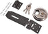 Hasp Lock Set - AMTECH 6 Inch with 70mm Padlock T2150