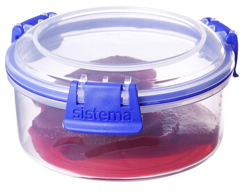 SISTEMA KLIP IT ROUND CLEAR FOOD STORAGE CONTAINER 300ML. 1303