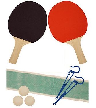SPORTS TABLE TENNIS SET WITH BATS BALLS AND NET. TY5167