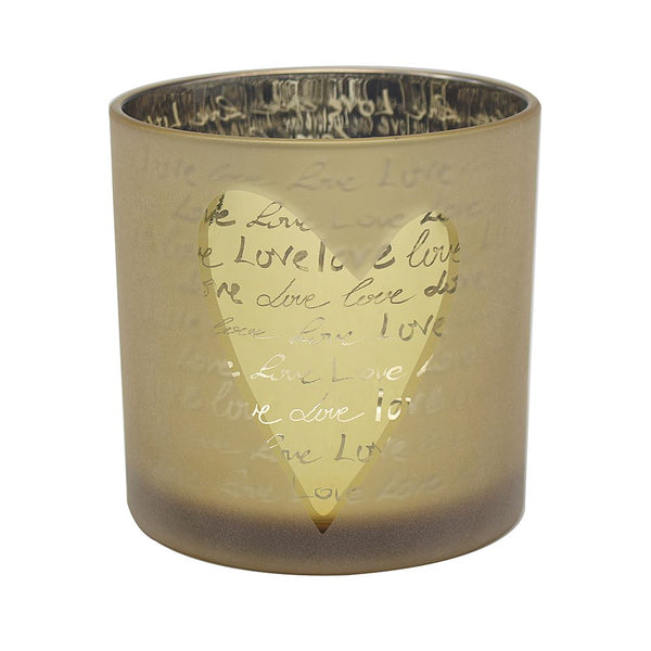 Heart Candle Holder - Desire Mirror 15cm LP73913