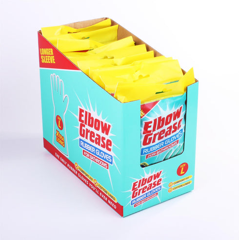 Antibacterial Cleaning Gloves - ELBOW GREASE Large EG113