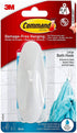 COMMAND WIRE HOOK WITH WATER RESISTANT STRIPS LARGE WHITE 17083B. WL4399