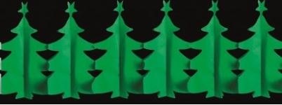 CHRISTMAS TREE GARLAND GREEN. 14526GREEN