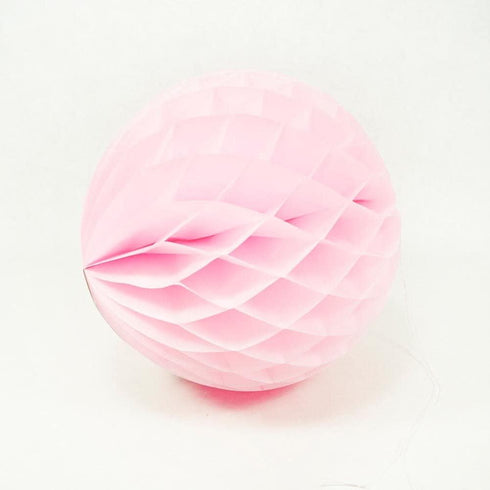 Baby Pink Honeycomb Pom Poms 8 Inch - UNI63220 Party Decor