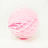 Baby Pink Honeycomb Pom Poms 8 Inch - UNI63220 Party Decor