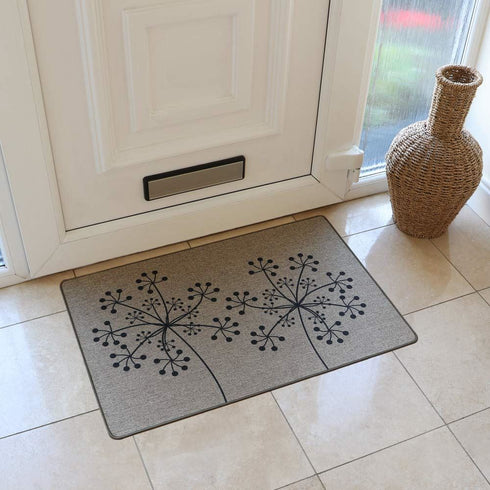Dandelion Indoor Mat - JVL Elegance 75x50cm | 01-203