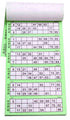 Bingo Tickets Pads - 498 Sheets P2431 for Endless Fun