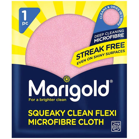 MARIGOLD SQUEAKY CLEAN FLEXI MICROFIBRE CLOTH. FH171817