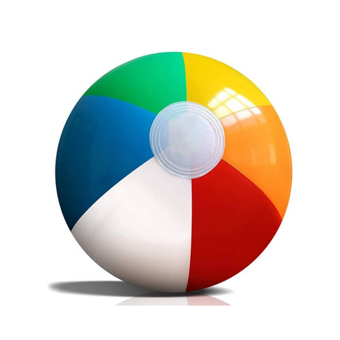 INFLATABLE BLOW UP PANEL BEACH BALL 20 INCH 51CM. TY0559 59020